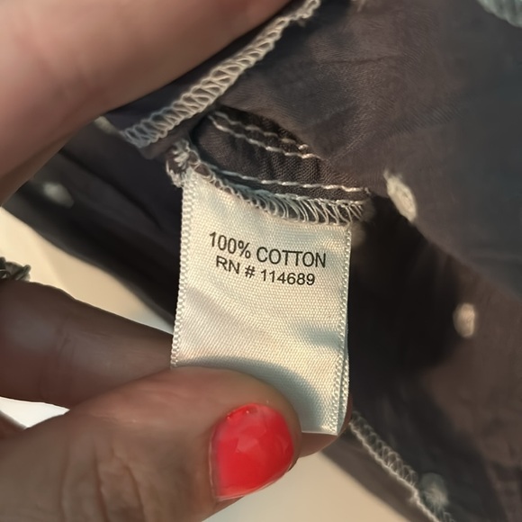 NWT Cino purple and white floral blouse top - Picture 7 of 7